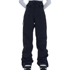 Ski Pants Snow Snowboard Pants Waterproof Insulated Baggy Windproof Hiking Winter Warm for Men Women(Black)