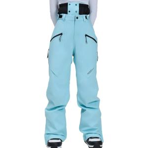 Ski Pants Snow Snowboard Pants Waterproof Insulated Baggy Windproof Hiking Winter Warm for Men Women(Light Blue)