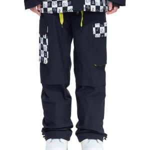 Ski Pants Snow Snowboard Pants Waterproof Baggy Windproof Hiking Winter for Men Women(Black)